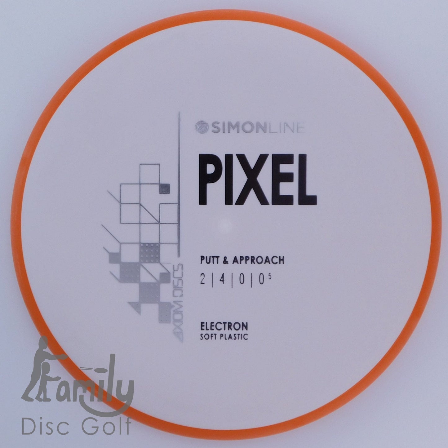 Axiom Pixel - Simon Line - Electron (Soft) 2│4│0│0.5 175.3g - White+Orange - Axiom Pixel - Electron Soft - 101868