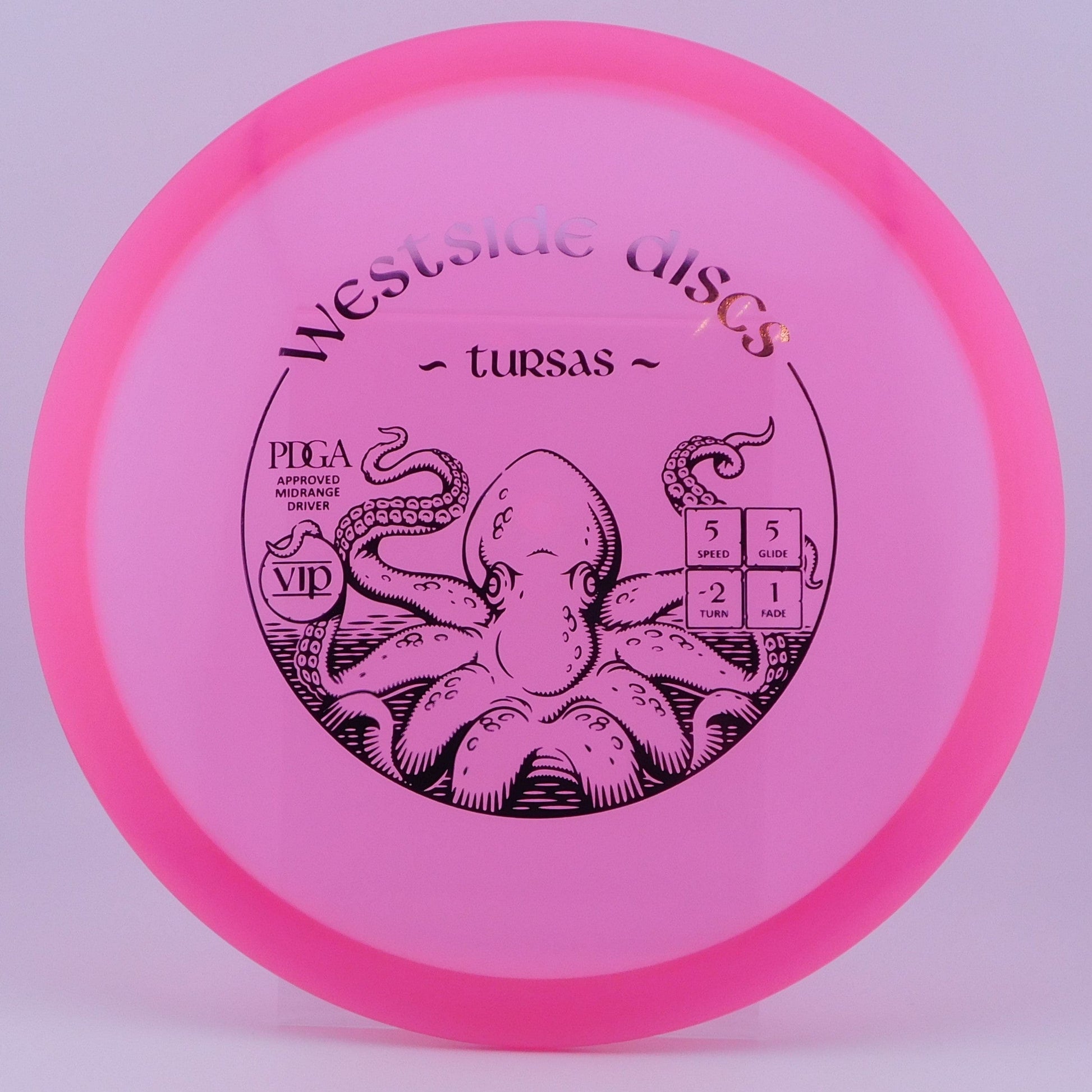 Westside Discs Tursas - VIP 5│5│-2│1 170.5g - Pink - Westside Discs Tursas - VIP - 100005