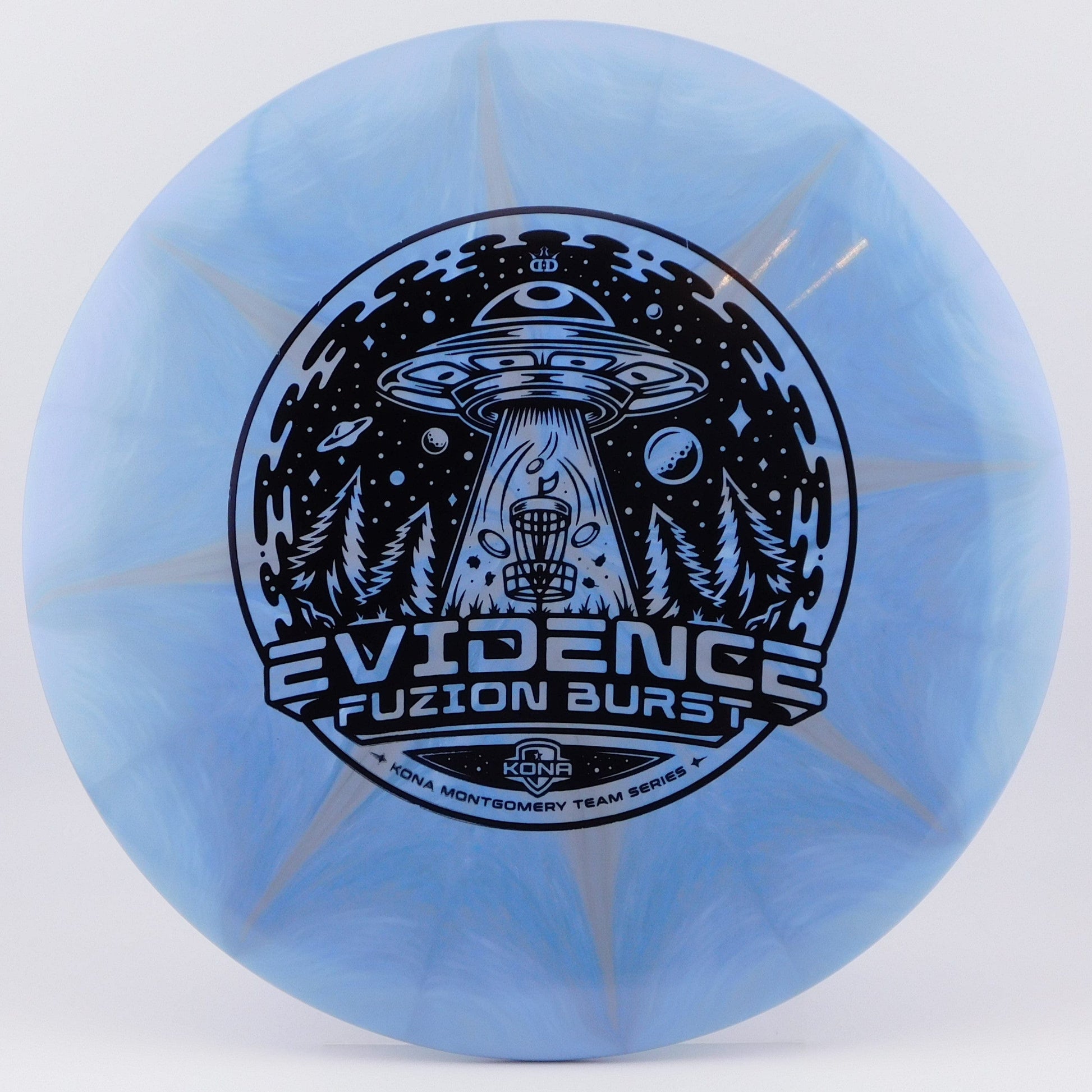 Dynamic Discs Evidence - Fuzion Burst - Kona 2023 5│5│-1│0 174.4g - Blue+Grey - Dynamic Discs Evidence - Fuzion - 100112