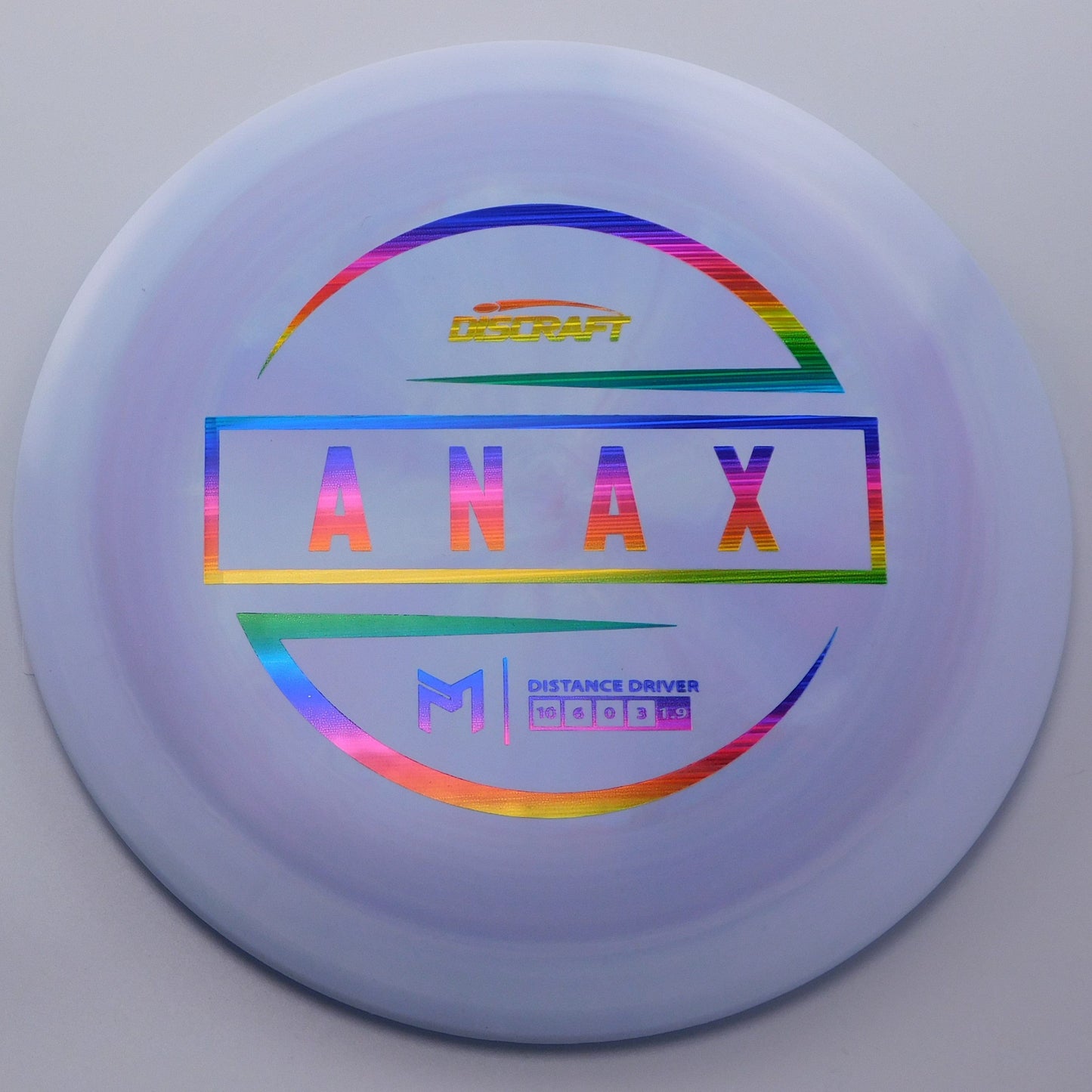 Discraft Anax - Paul McBeth - ESP Swirl 10│6│0│3 175.9g - Purple+Blurple - Discraft Anax - ESP Swirl - 100359