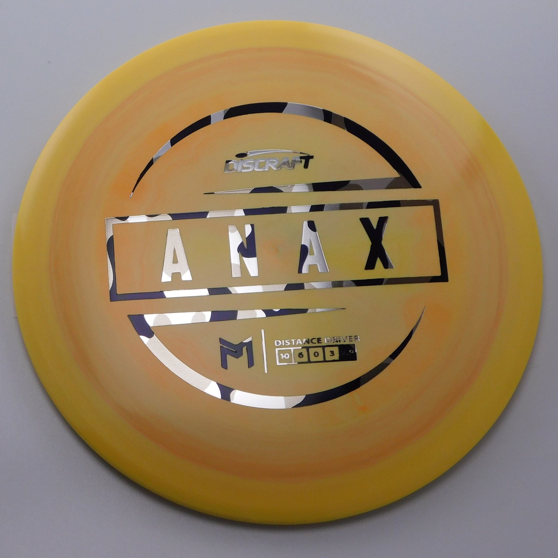 Discraft Anax - Paul McBeth - ESP Swirl 10│6│0│3 174.4g - Orange+Yellow - Discraft Anax - ESP Swirl - 100362