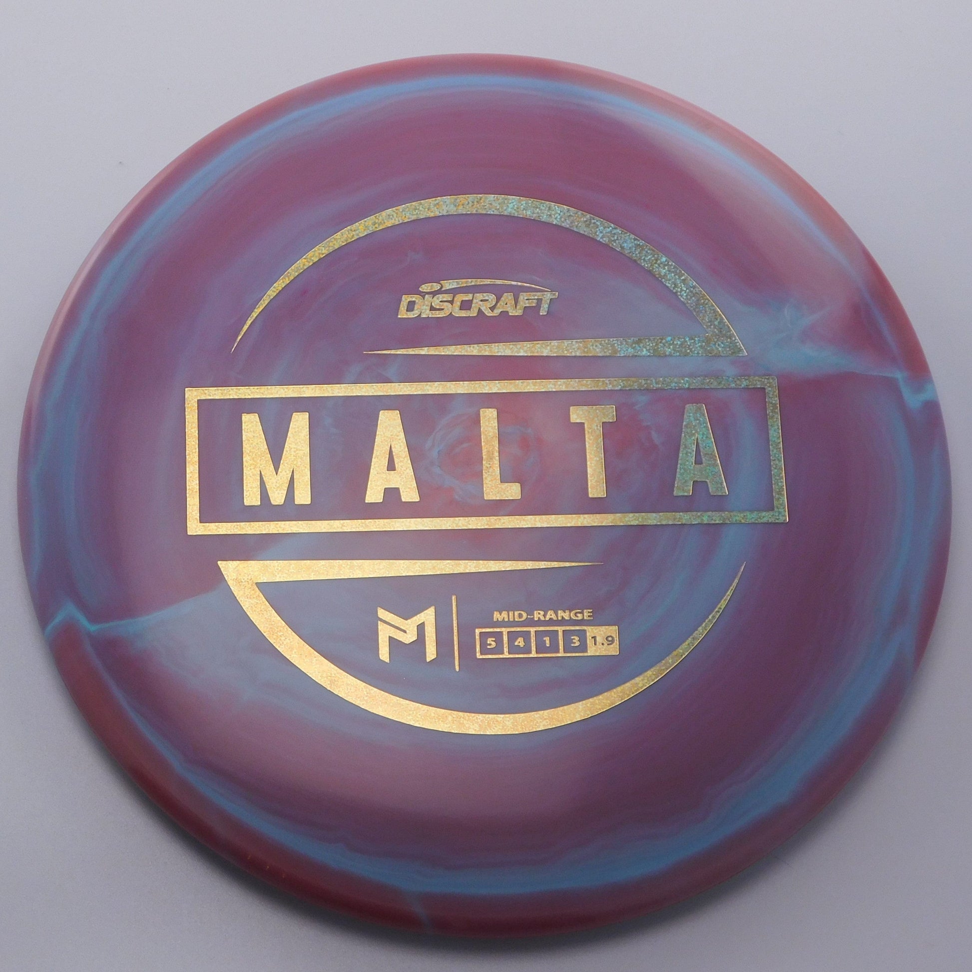 Discraft Malta - Paul McBeth - ESP Swirl 5│4│1│3 175.5g - Purple+Blue - Discraft Malta - ESP Swirl - 100367
