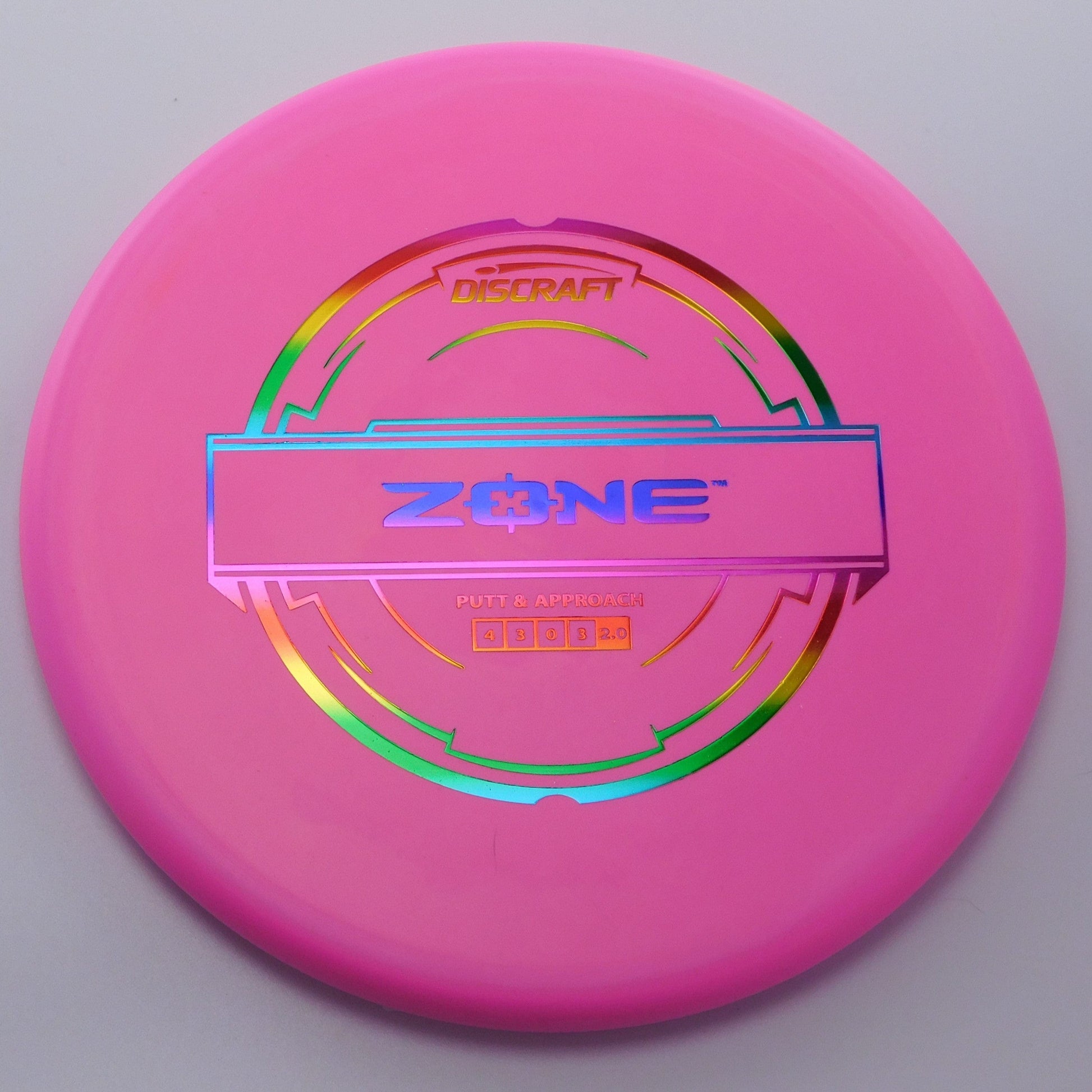 Discraft Zone - Putter Line 4│3│0│3 175g - Pink - Discraft Zone - Putter Line - 100383