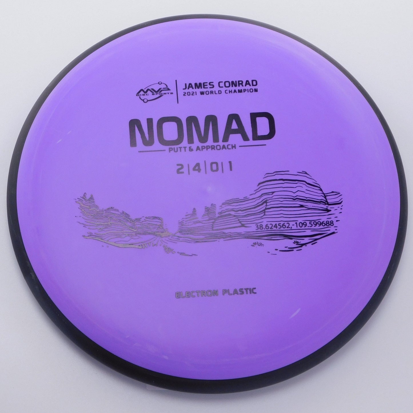 MVP Nomad - James Conrad - Electron 2│4│0│1 176.8g - Purple - MVP Nomad - Electron - 100435