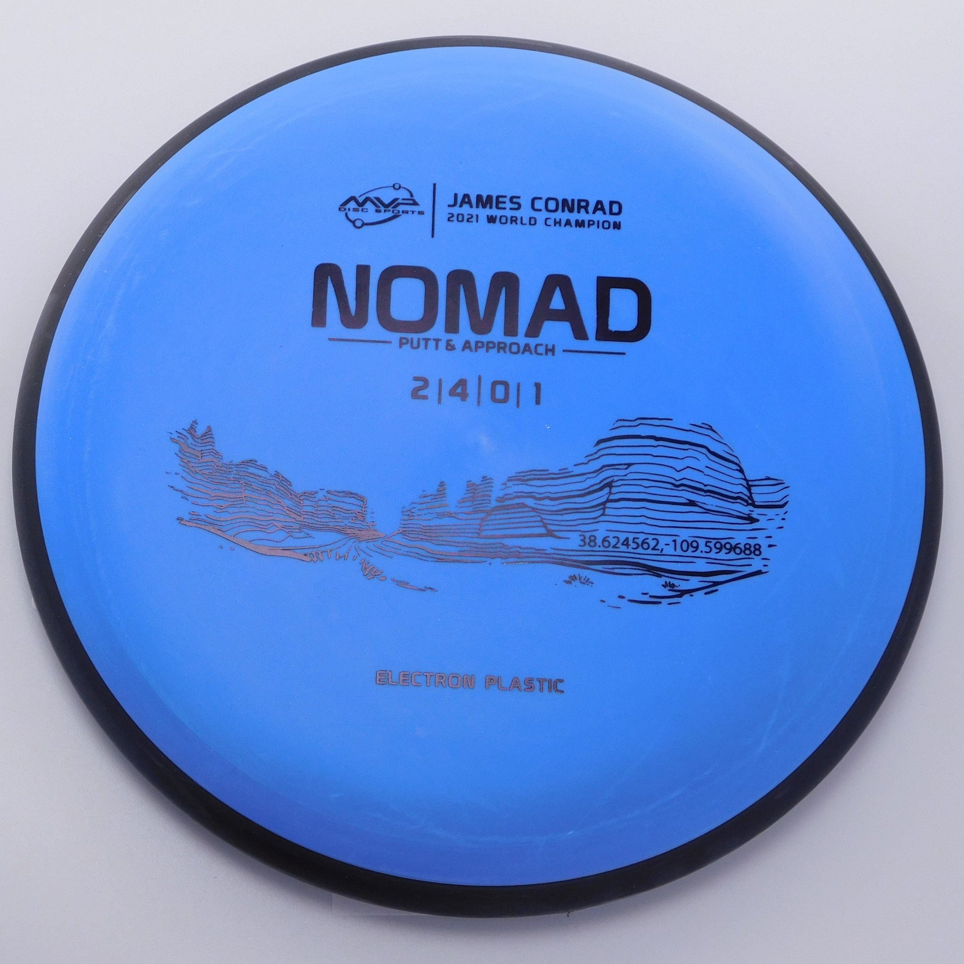 MVP Nomad - James Conrad - Electron 2│4│0│1 175g - Blue - MVP Nomad - Electron - 100436