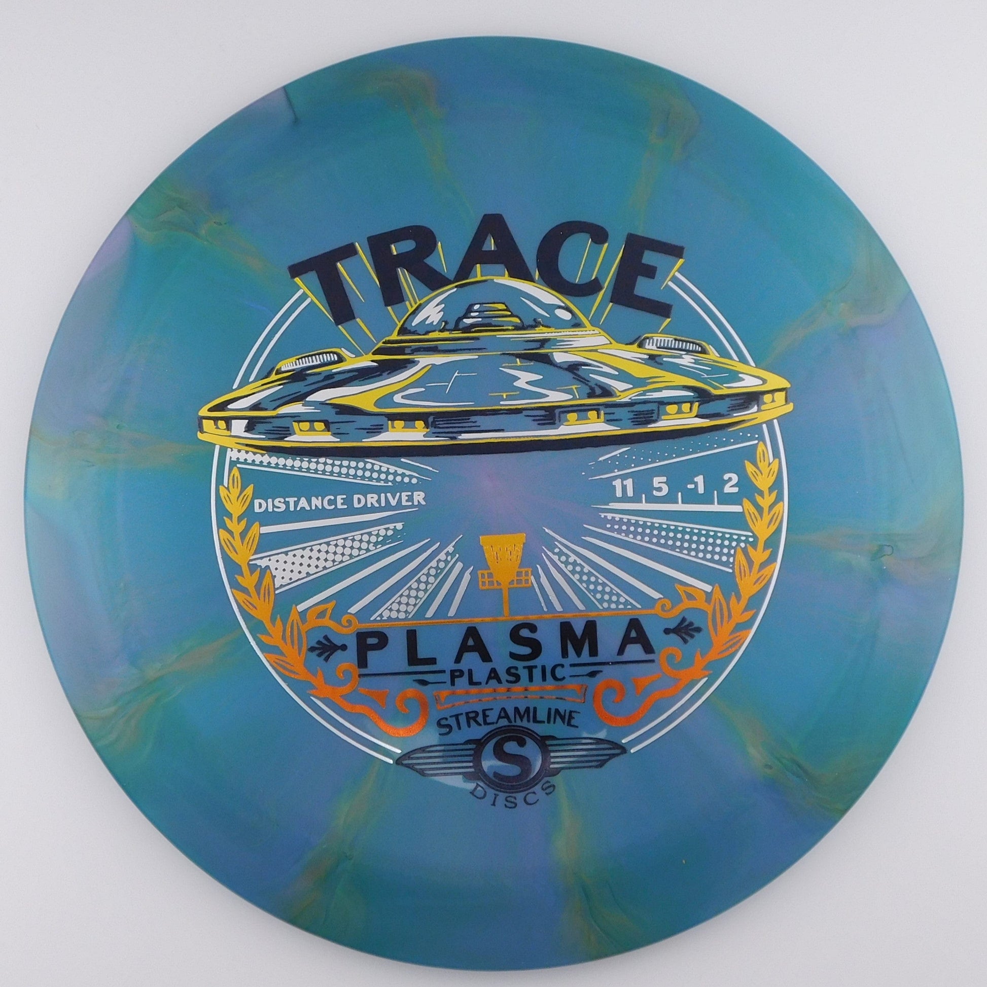 Streamline Trace - Plasma 11│5│-1│2 169.3g - Blue+Green - Streamline Trace - Plasma - 100603