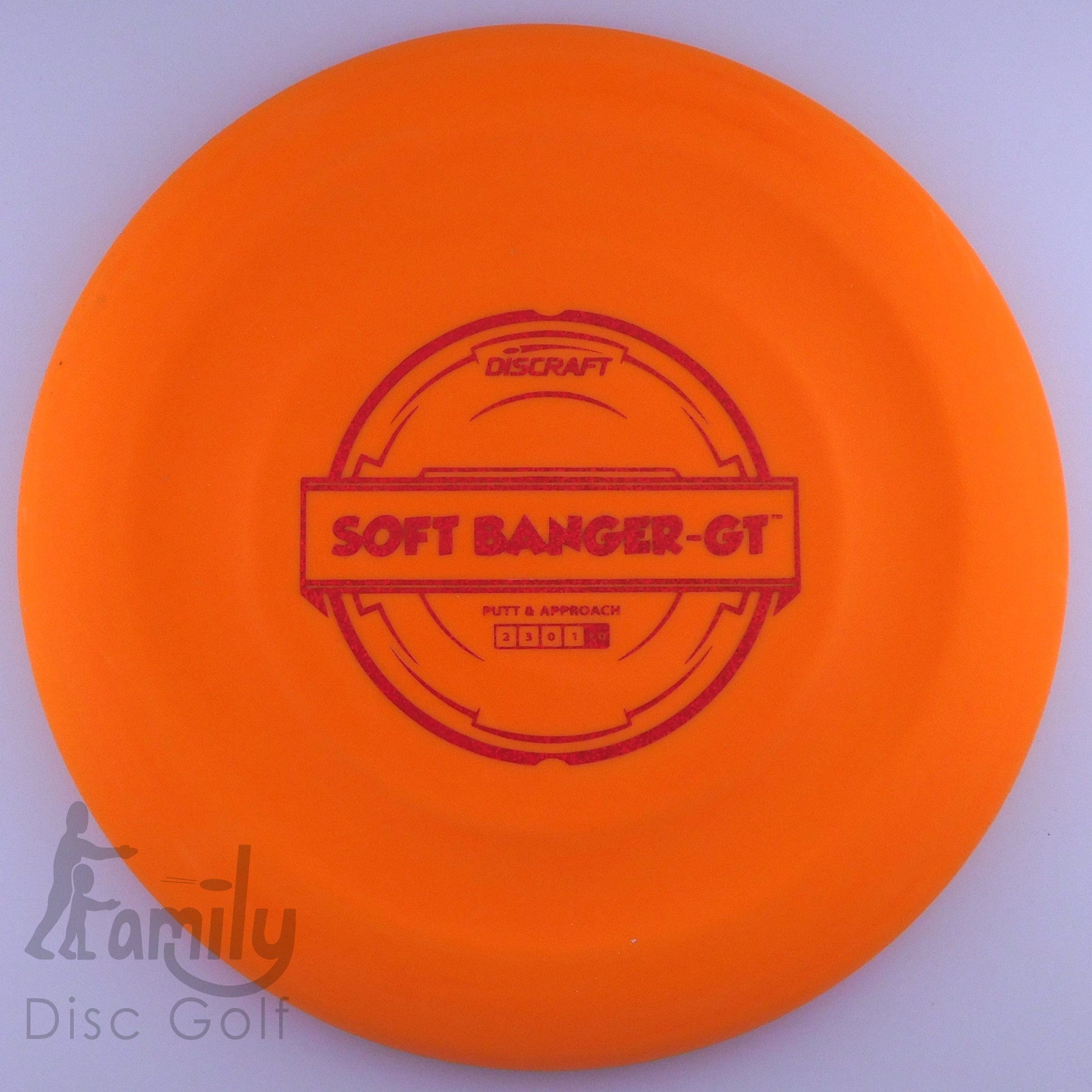 Discraft Banger GT - Putter Line Soft 2│3│0│1 175.3g - Orange - Discraft Banger GT - Putter Line Soft - 100636