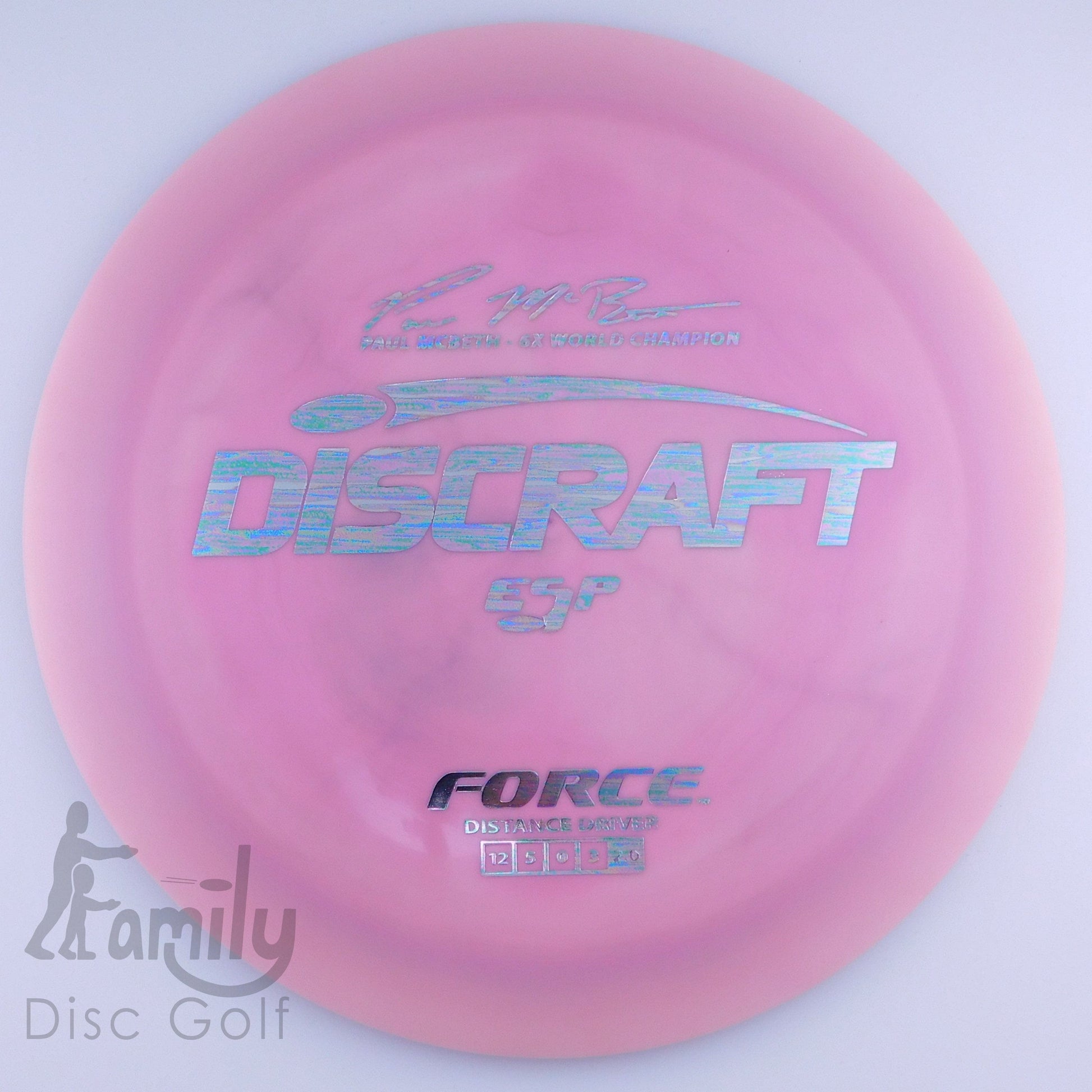 Discraft Force - Paul McBeth - ESP 12│5│0│3 173.1g - Purple - Discraft Force - ESP - 100642