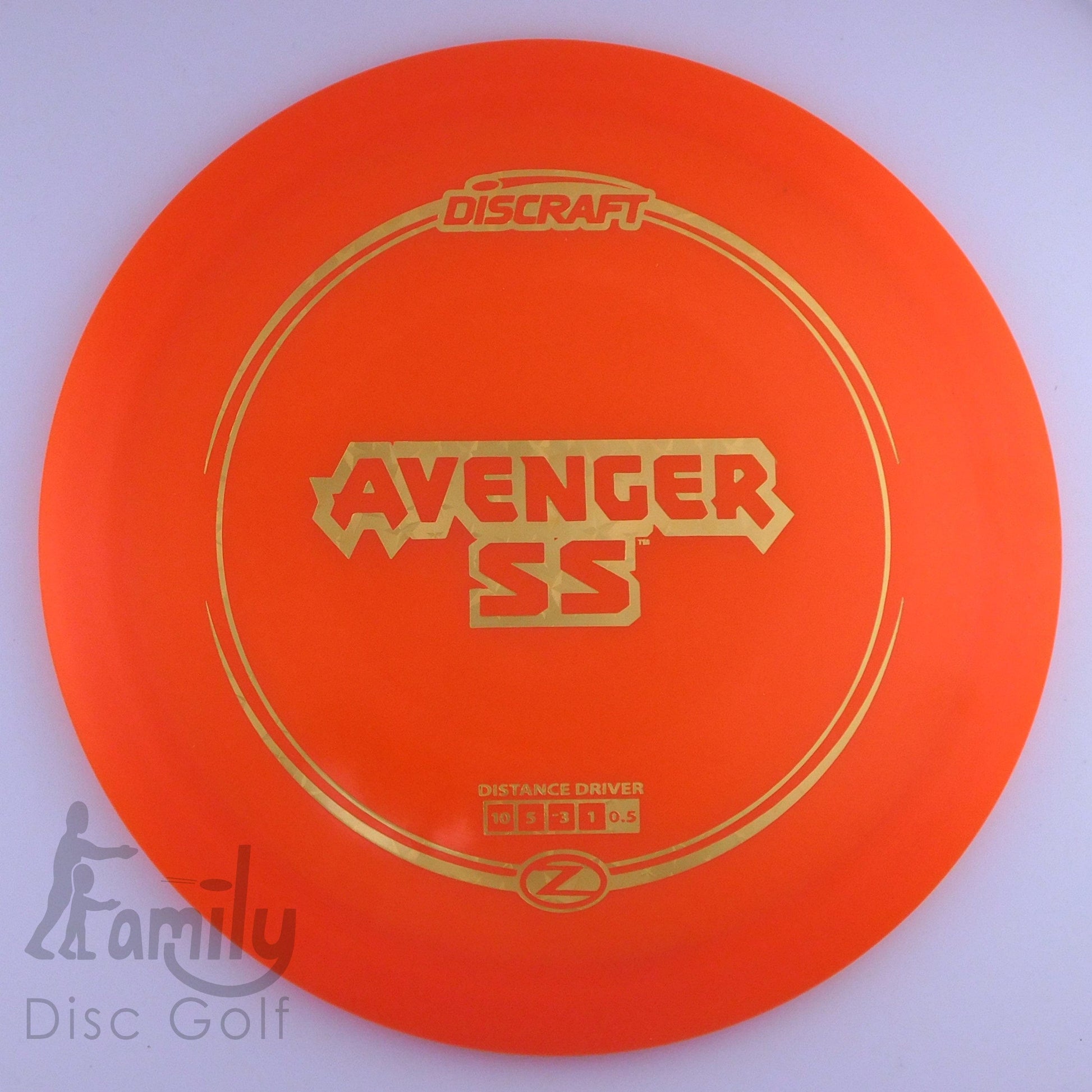 Discraft Avenger SS - Z Line 10│5│-3│1 175.1g - Orange - Discraft Avenger SS - Z - 100665