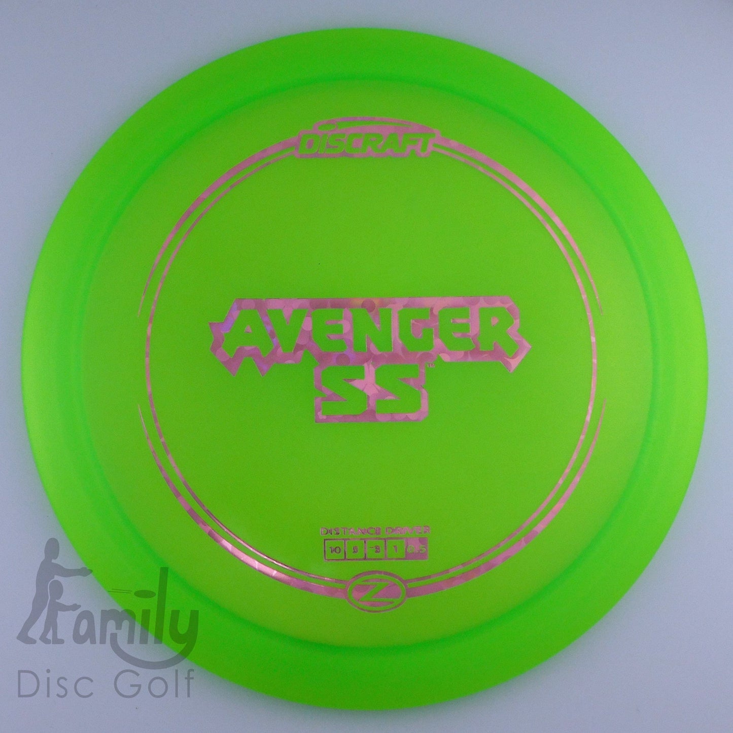 Discraft Avenger SS - Z Line 10│5│-3│1 176.4g - Green - Discraft Avenger SS - Z - 100666