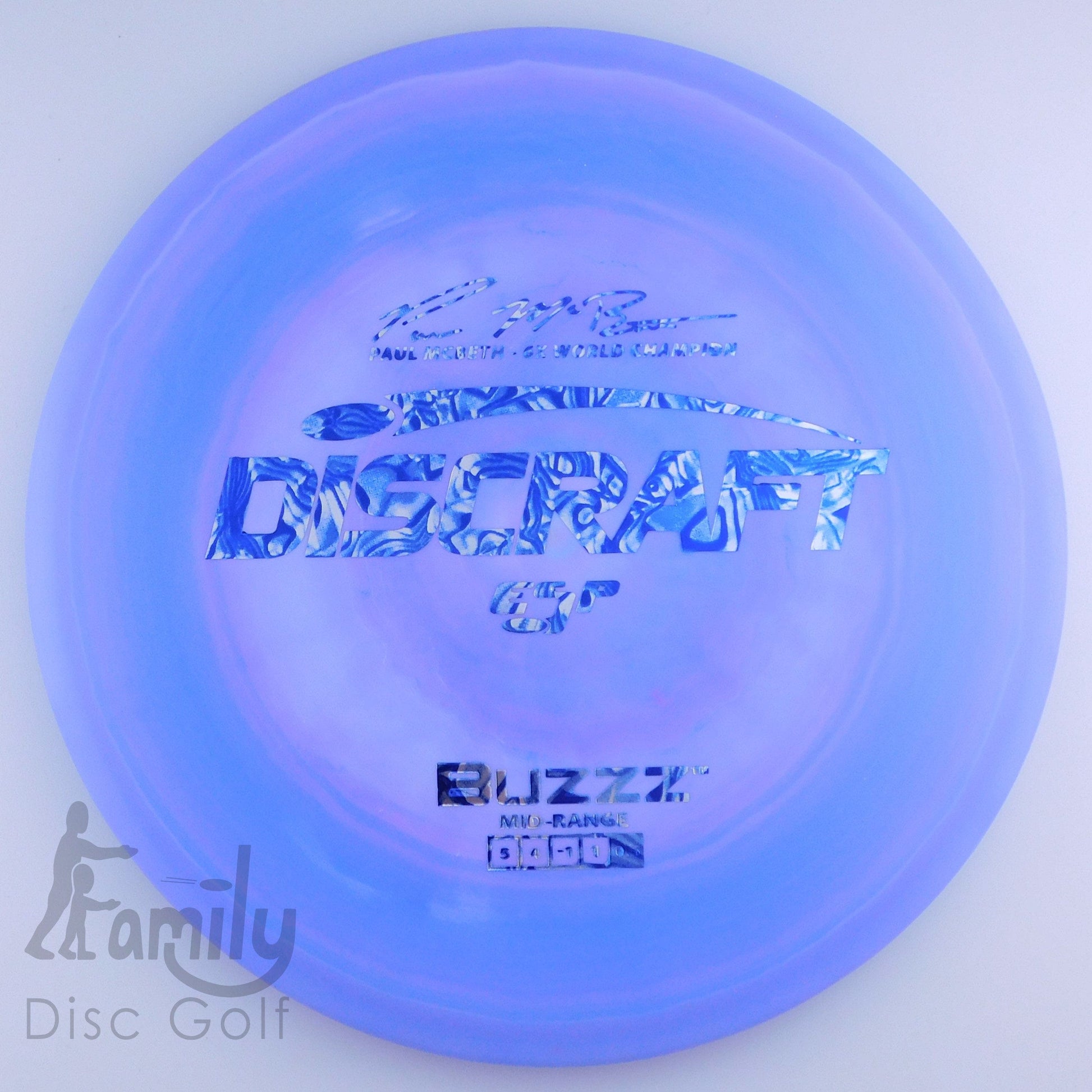 Discraft Buzzz - Paul McBeth - ESP 5│4│-1│1 180.4g - Blurple+Purple - Discraft Buzzz - ESP - 100677