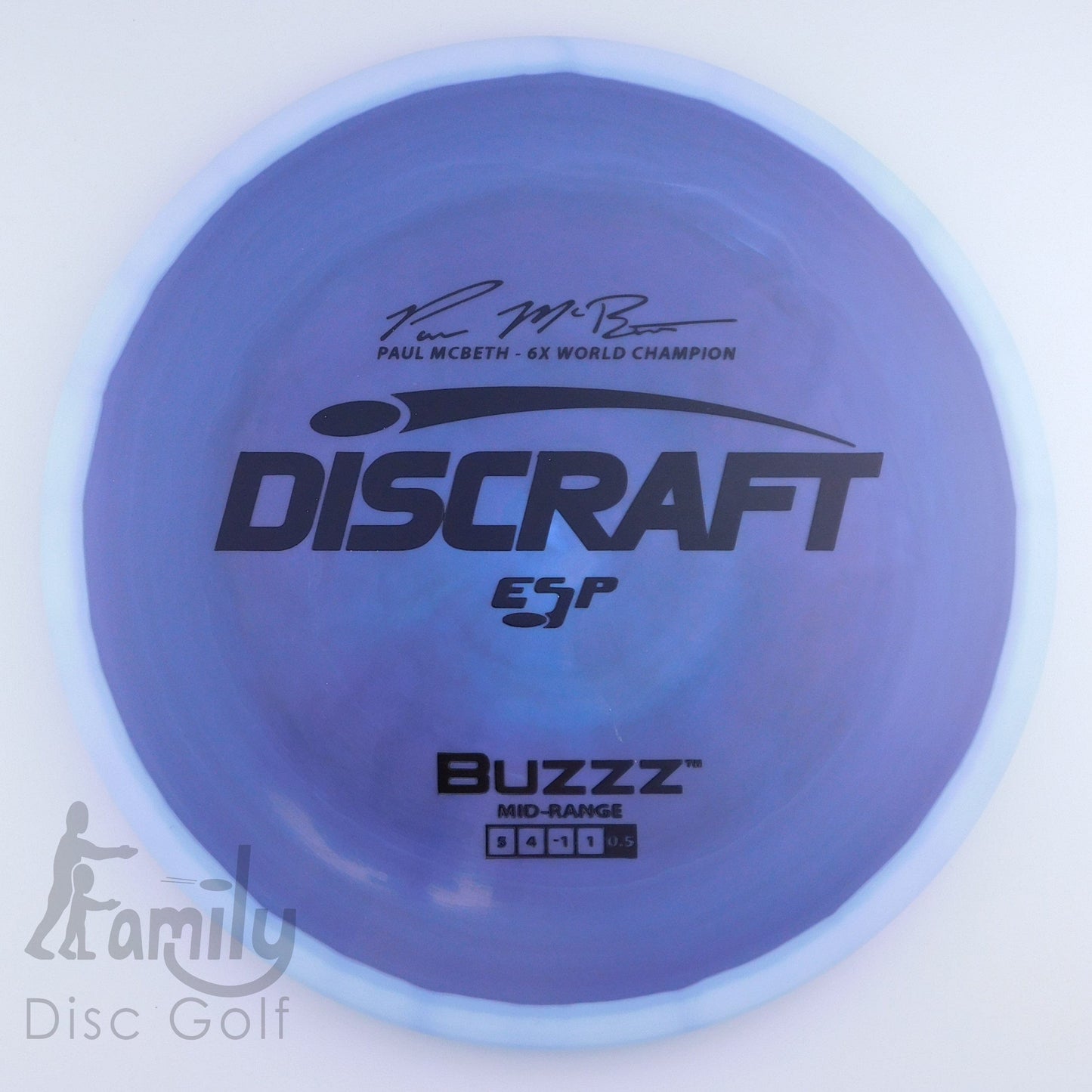 Discraft Buzzz - Paul McBeth - ESP 5│4│-1│1 180.1g - Purple+Blue - Discraft Buzzz - ESP - 100679