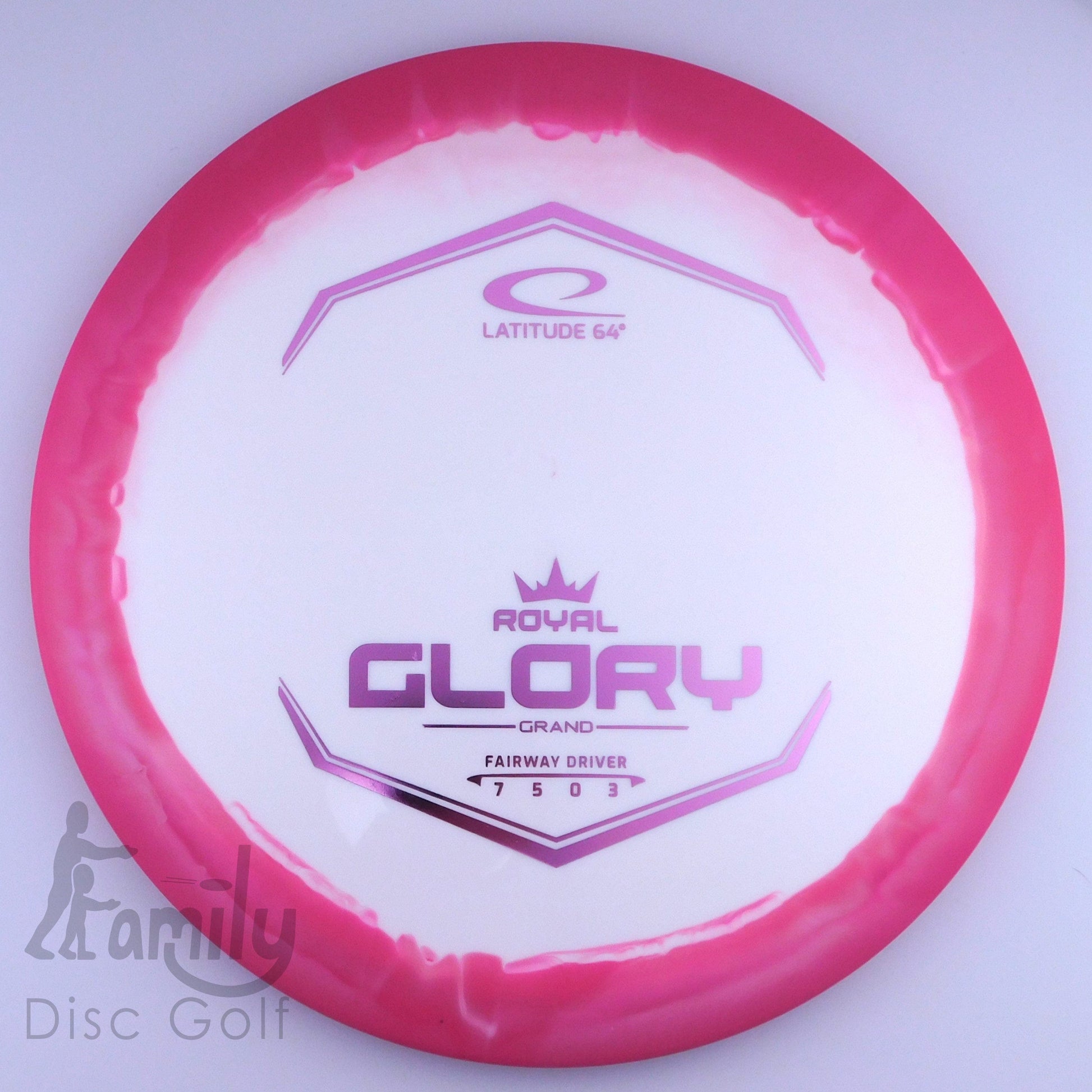 Latitude 64 Glory - Royal Grand Orbit 7│5│0│3 173.6g - White+Pink - Latitude 64° Glory - Grand Orbit - 100690