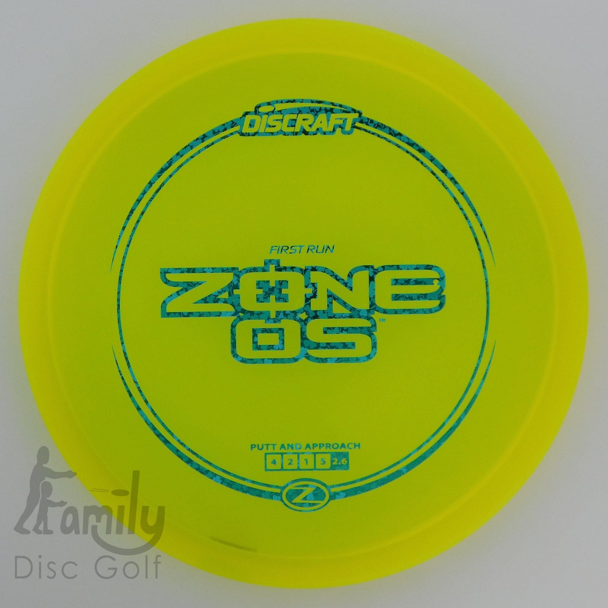 Discraft Zone OS - Z Line 4│2│1│5 177.2g - Yellow - Discraft Zone OS - Z Line - 100832