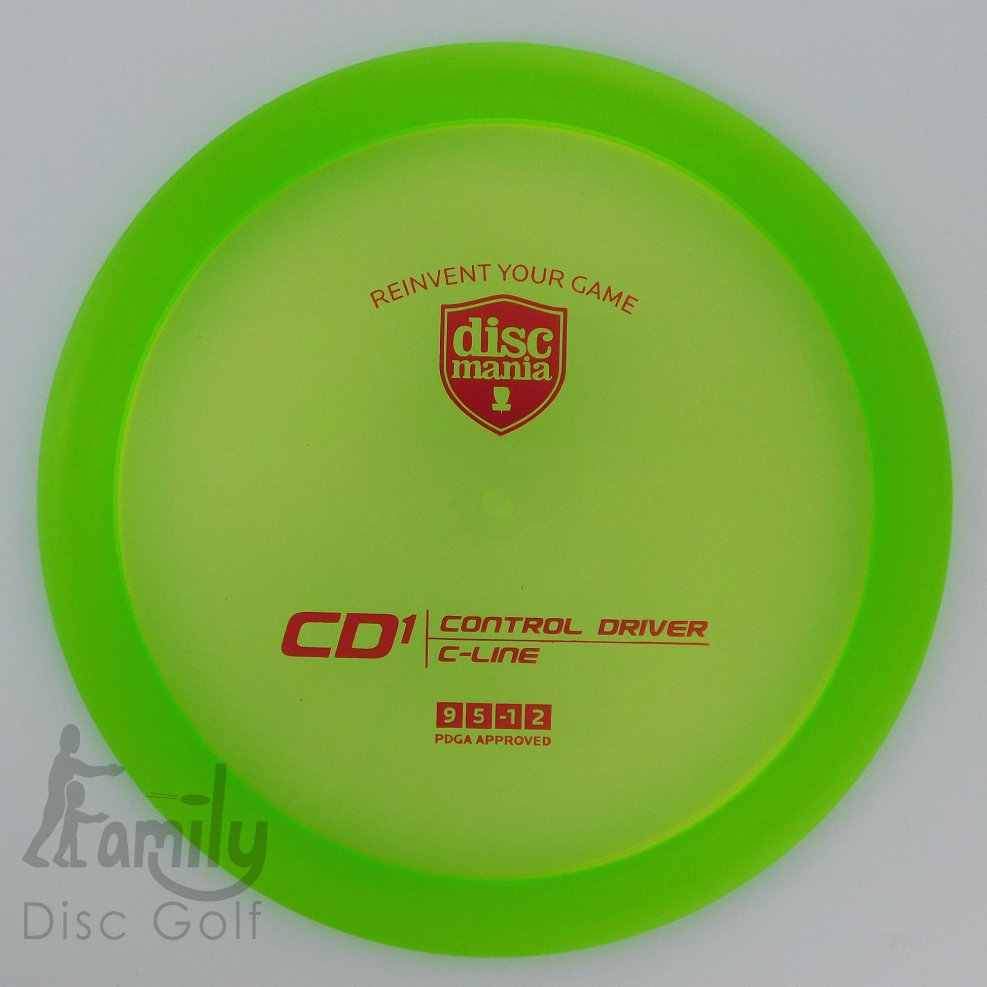 Discmania CD1 - C-line 9│5│-1│2 174.9g - Green - Discmania CD1 - C-Line - 100858