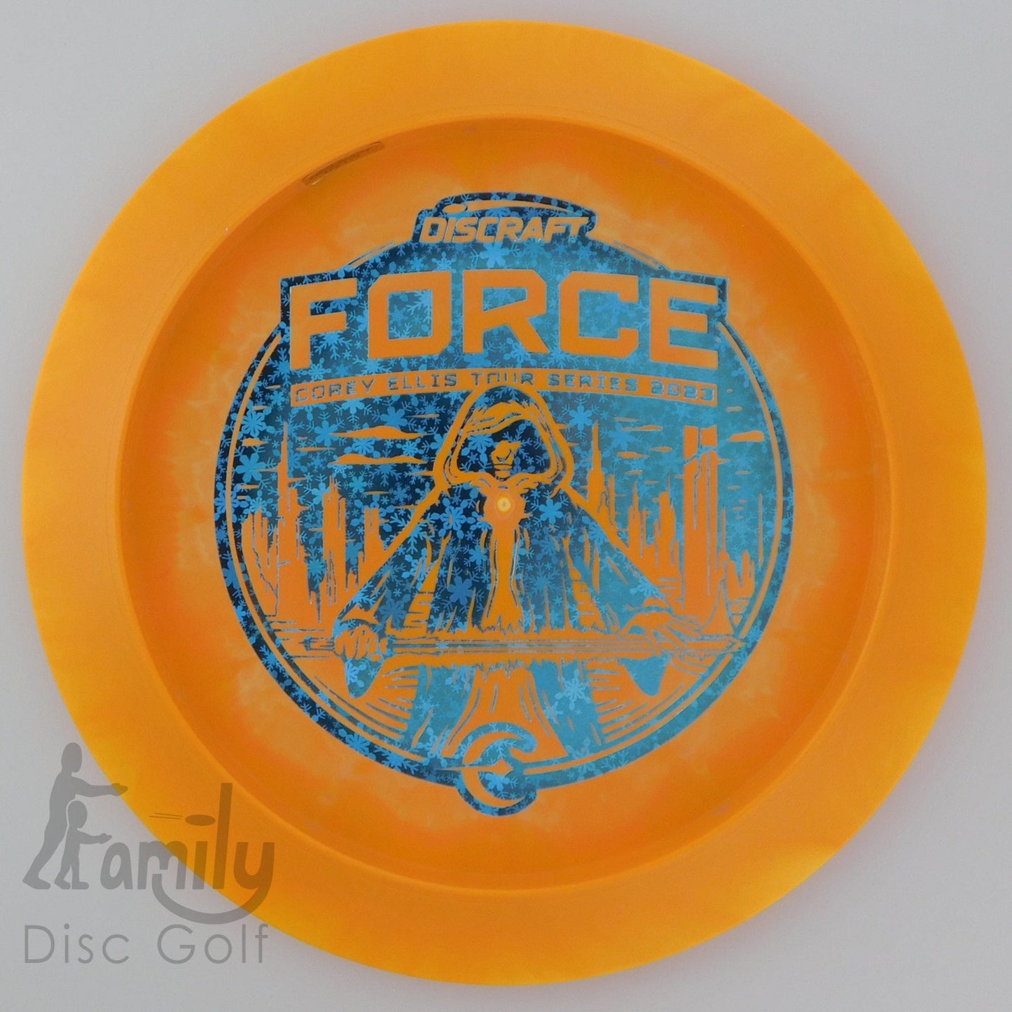 Discraft Force - Corey Ellis 2023 - ESP Swirl 12│5│0│3 176.4g - Orange - Discraft Force - ESP - 100934