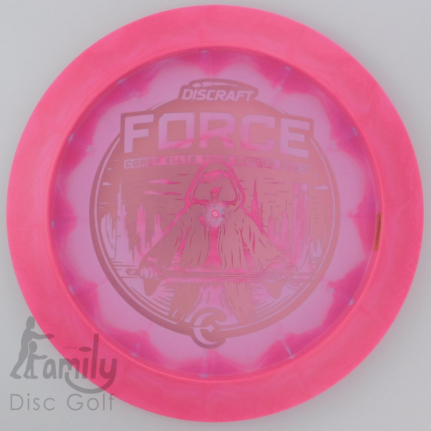Discraft Force - Corey Ellis 2023 - ESP Swirl 12│5│0│3 176.6g - Pink+Pink - Discraft Force - ESP - 100935
