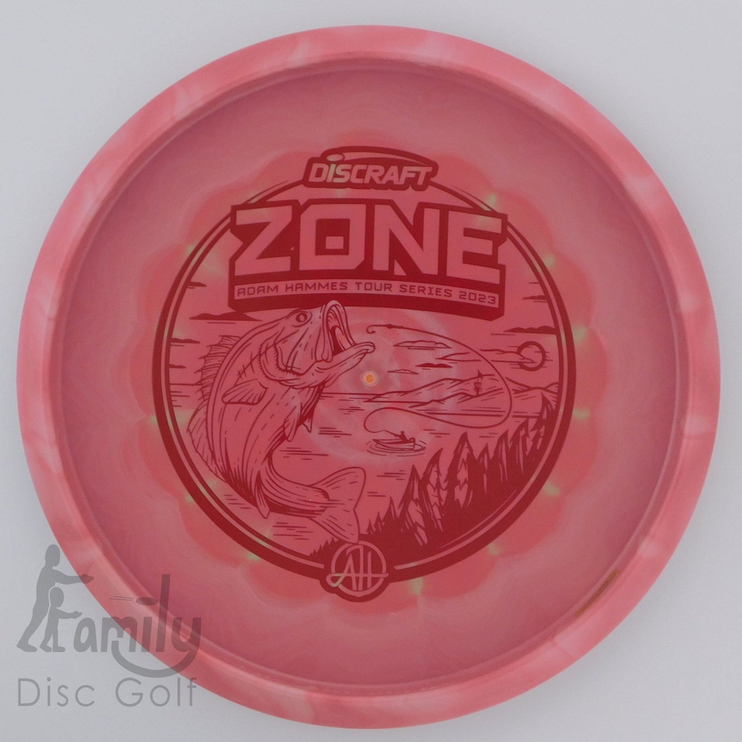 Discraft Zone - Adam Hammes 2023 - ESP Swirl 4│3│0│3 175.1g - Pink+Pink - Discraft Zone - ESP - 100944