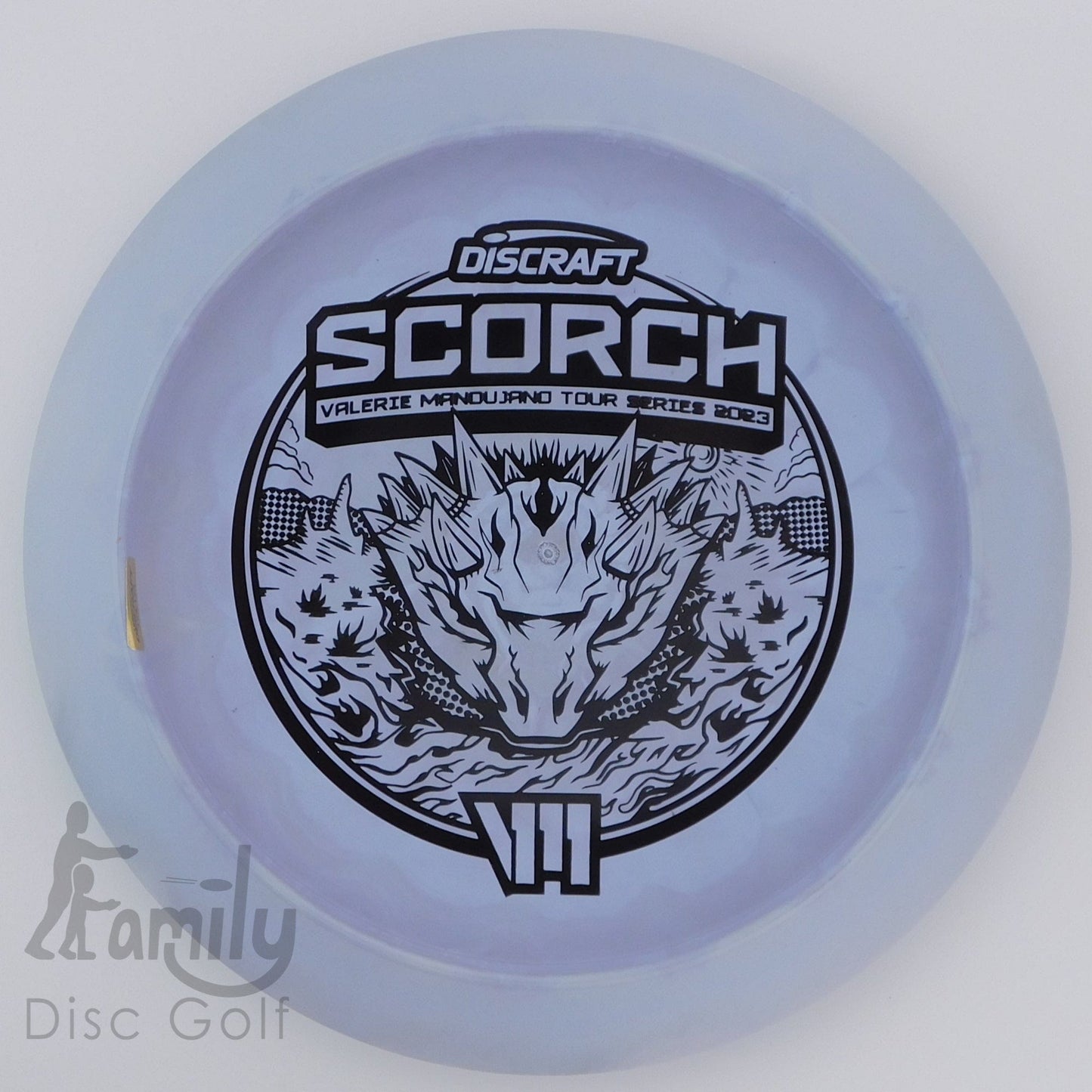 Discraft Scorch - Valerie Mandujano 2023 - ESP Swirl 11│6│-2│2 175.4g - Grey+Purple - Discraft Scorch - ESP - 100948