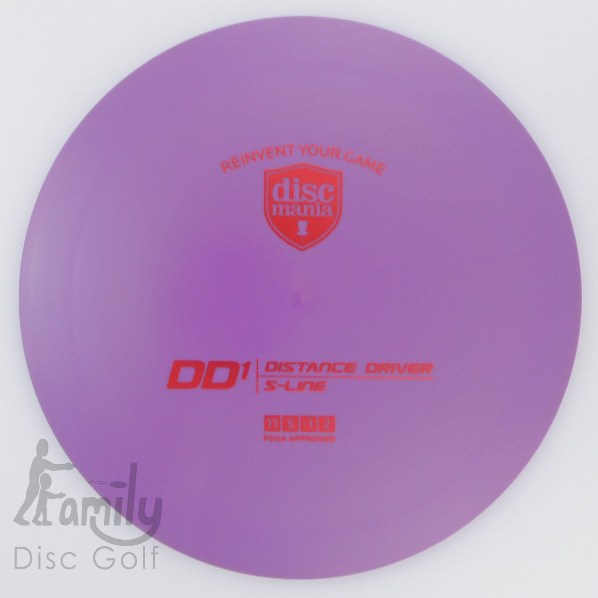 Discmania DD1 - S-Line 11│5│-1│2 174.1g - Purple - Discmania DD1 - S-Line - 100978