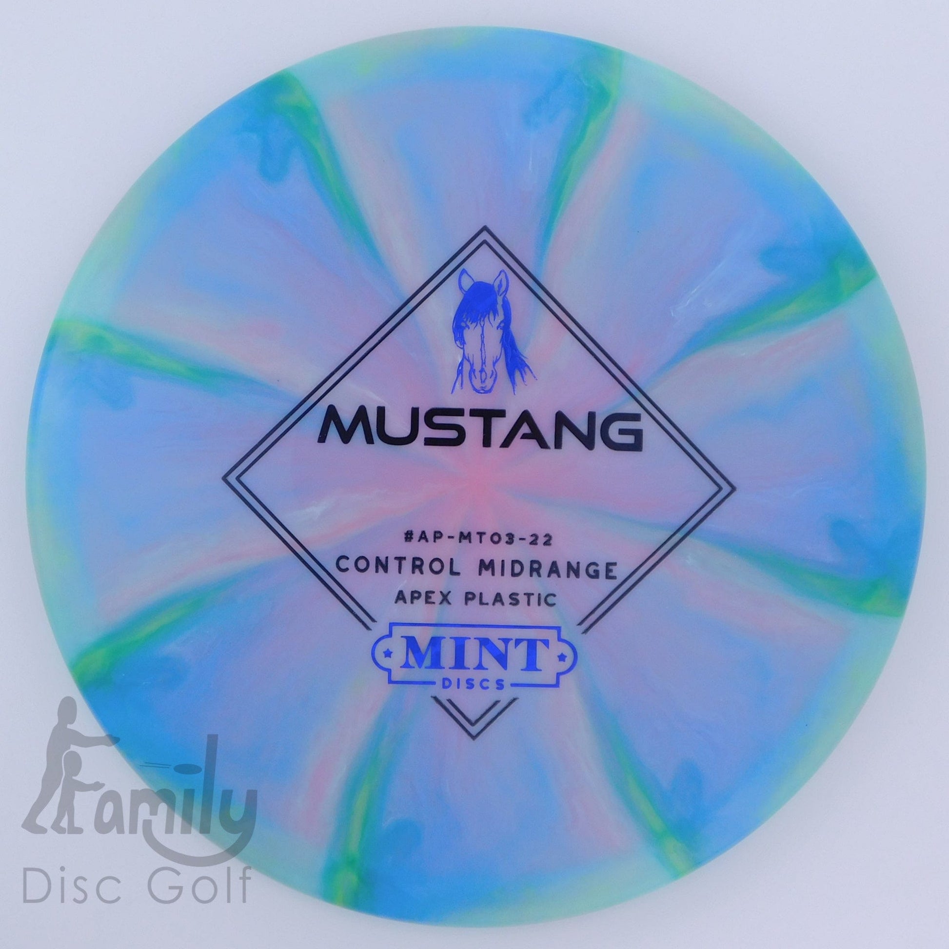 Mint Discs Mustang - Apex 5│5│0│2 180g - Blue+Green - Mint Discs Mustang - Apex - 101362